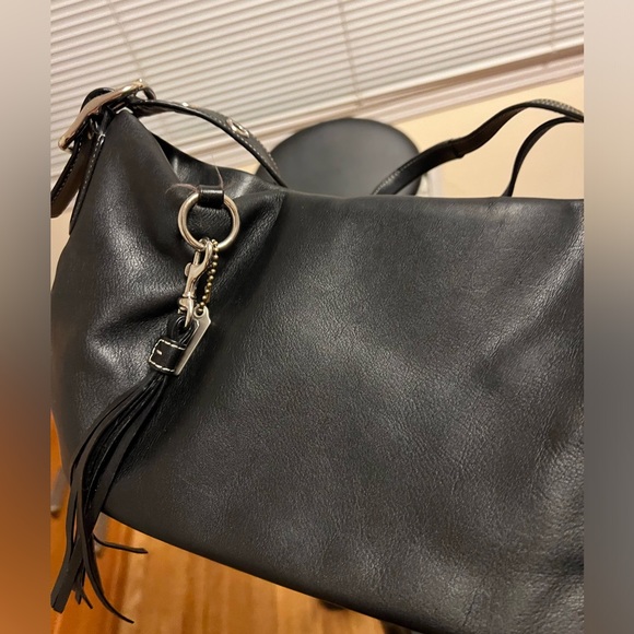 COACH - East West Legacy Handbag F066-1417 - Black Leather (EUC) - Picture 4 of 15